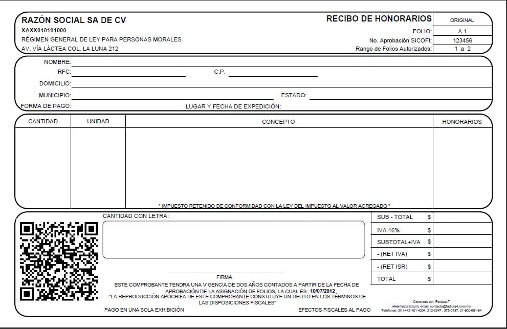 Factura Electrónica Guía Especial Los Impuestos 8151