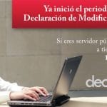 Declaración de Modificación Patrimonial