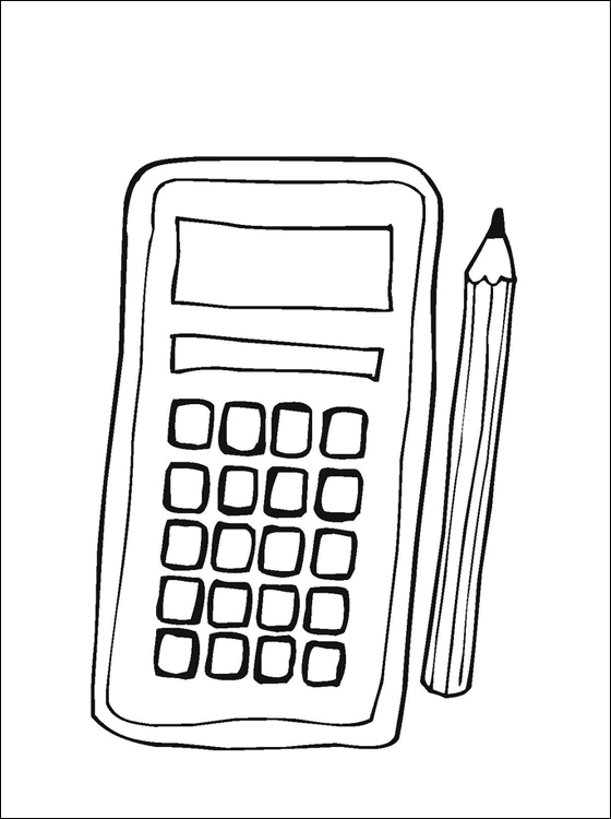calculadora colorear calculadoras kleurplaat calcolatrice tudodesenhos rekenmachine bestcoloringpagesforkids escolares bojanke caderno twisty richiesti misti losimpuestos