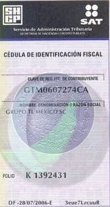 cedula rfc cfi