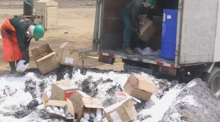 destruccion mercaderia