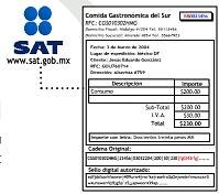 factura electronica SAT