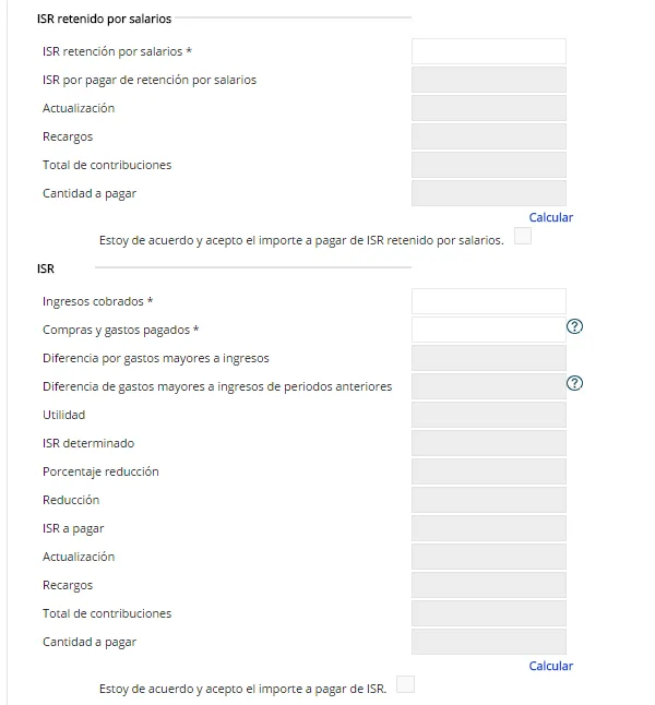 isr simulador ventas anuales publico general rif