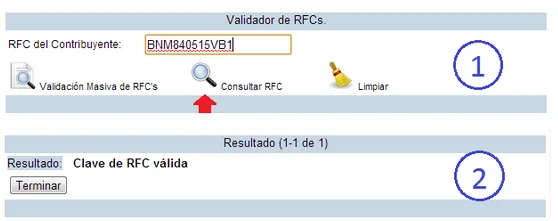 rfc valida rfc valida